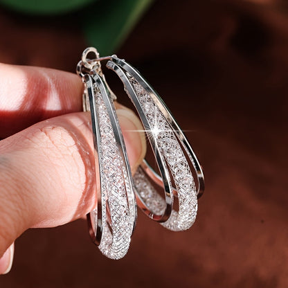 💎Lymphatic fashion Oval Earrings（Limited Time Discount 🔥 Last Day）