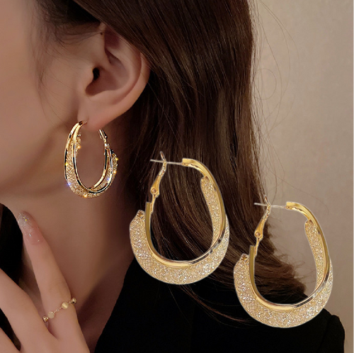 💎Lymphatic fashion Oval Earrings（Limited Time Discount 🔥 Last Day）