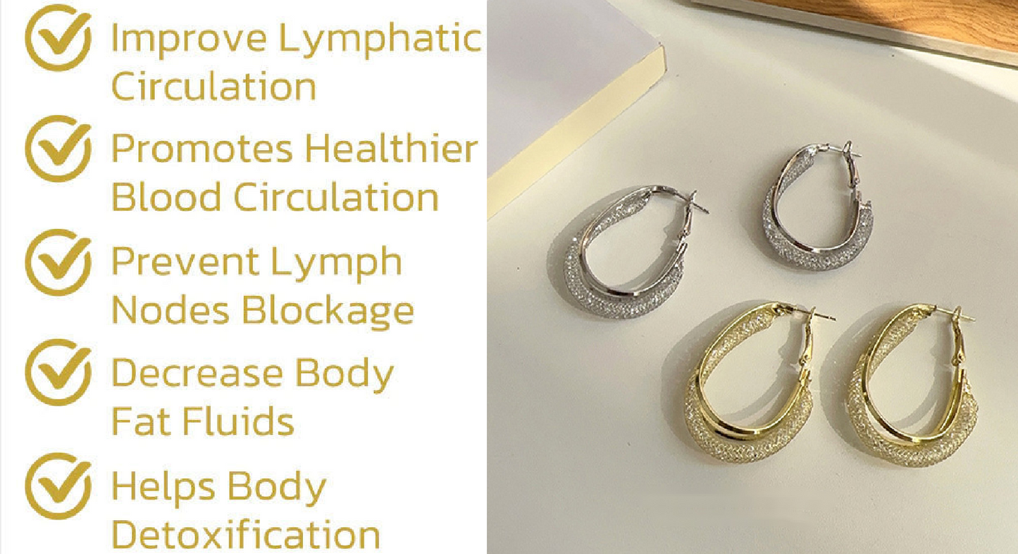 Lovilds™ Lymphatic fashion Oval Earrings