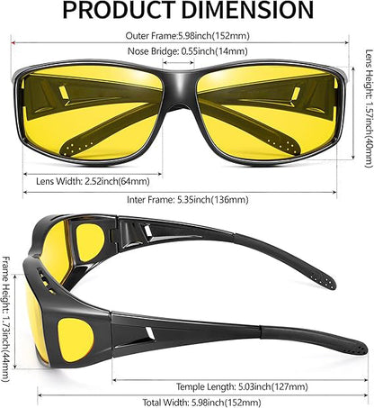 NightDrive HD Glasses — See Clearly. Drive Confidently. Own the Night.