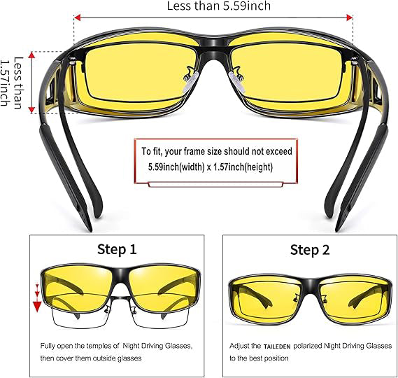 NightDrive HD Glasses — See Clearly. Drive Confidently. Own the Night.