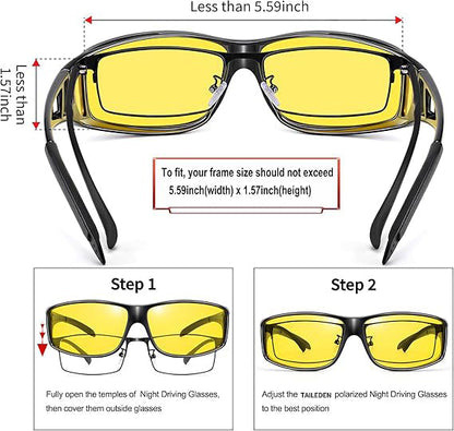 NightDrive HD Glasses — See Clearly. Drive Confidently. Own the Night.