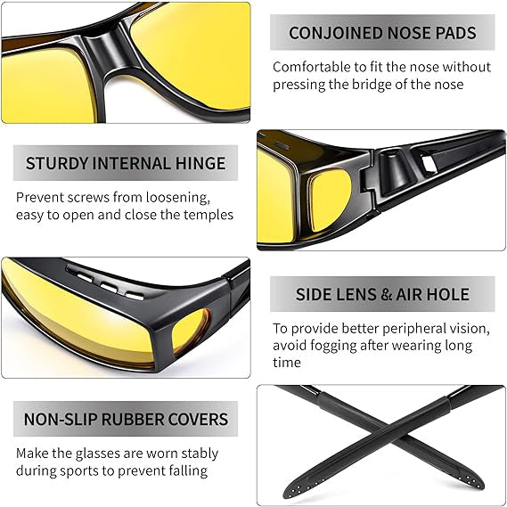 NightDrive HD Glasses — See Clearly. Drive Confidently. Own the Night.
