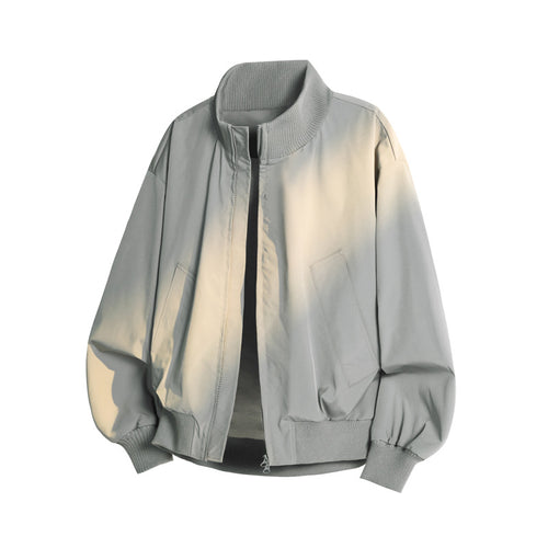 Bomber Jacket Men's Autumn Cleanfit Short Fit High Street Baseball Top