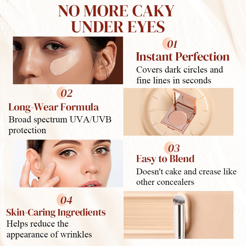 Starts NOW: 70% OFF🔥Undereye Duo + Free Brush Gift!