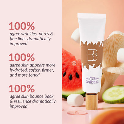 ✨BB blur tinted moisturizer SPF 30 - instantly brightens, hydrates & smooths your skin