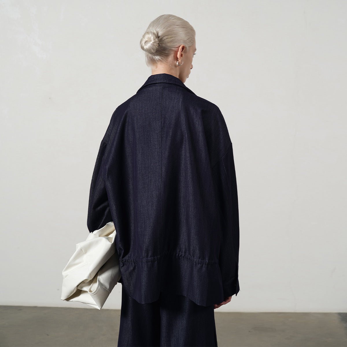 Casual Loose Drawstring Jacket for Women