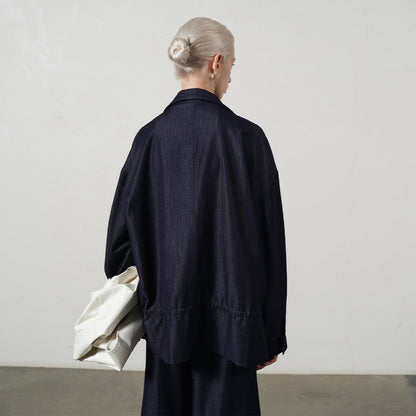 Casual Loose Drawstring Jacket for Women